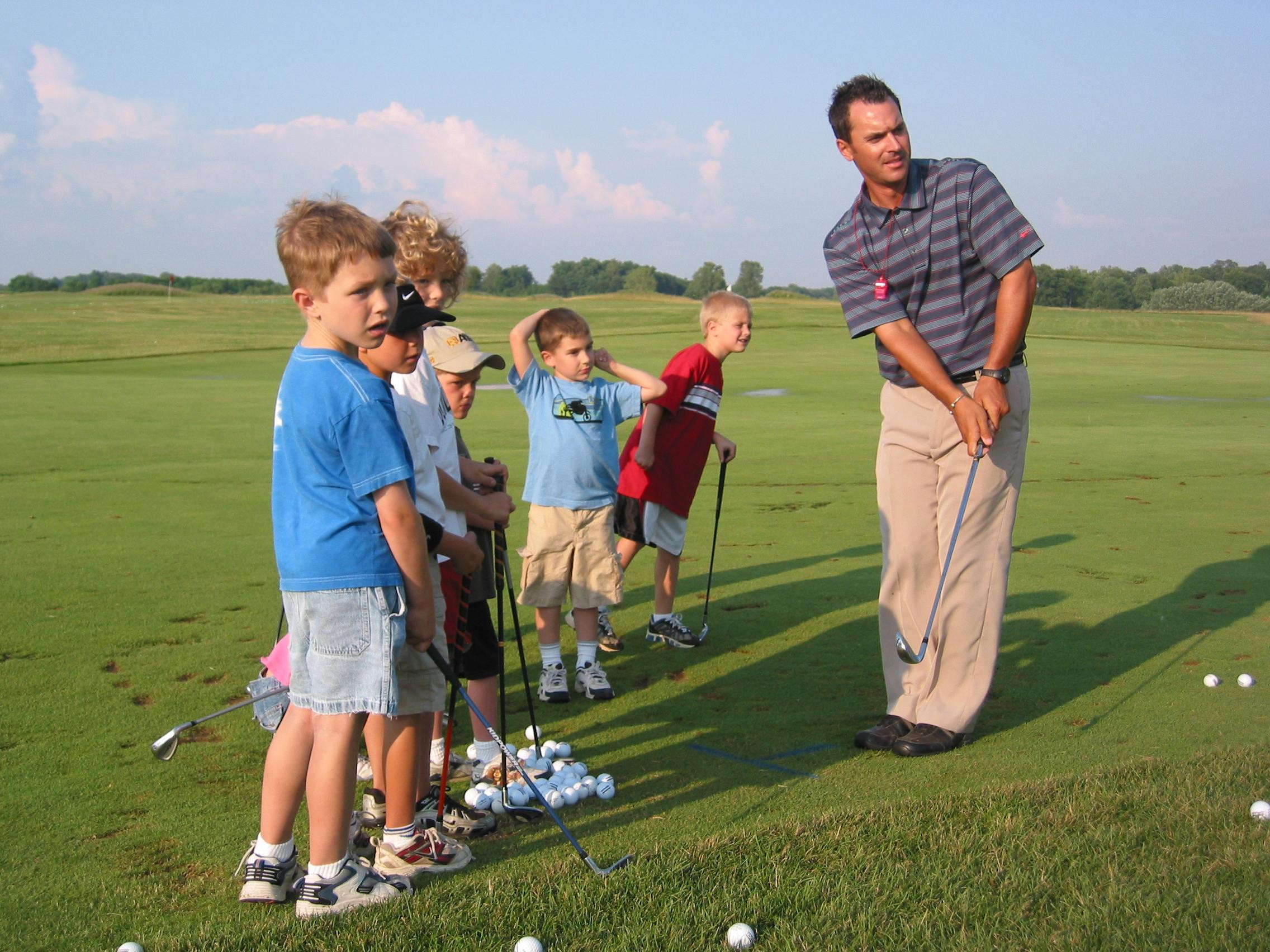Kids Golf Swing
 Teaching Golf