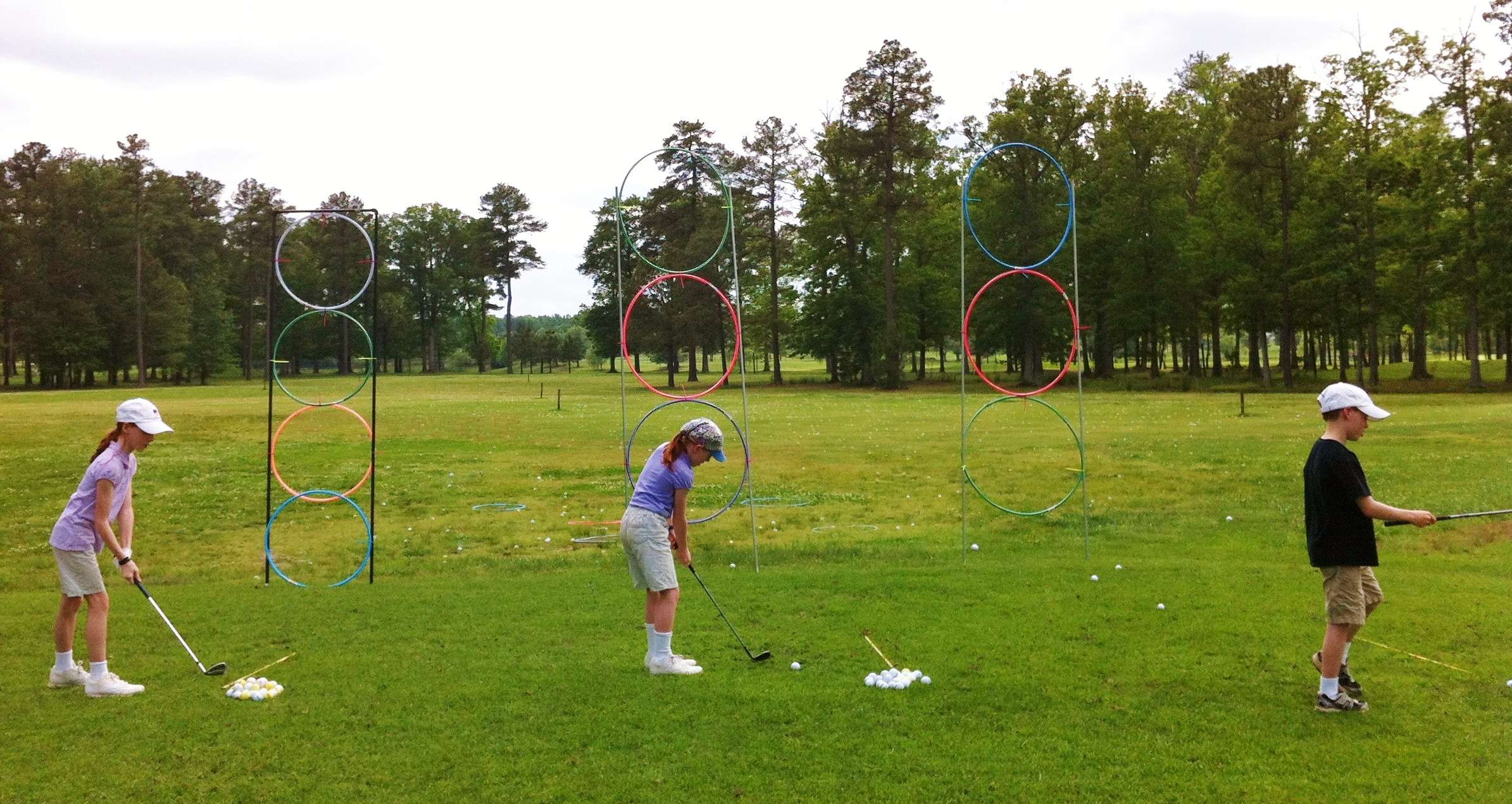 Kids Golf Swing
 Leighann Albaugh PGA teaches junior golf lessons to kids