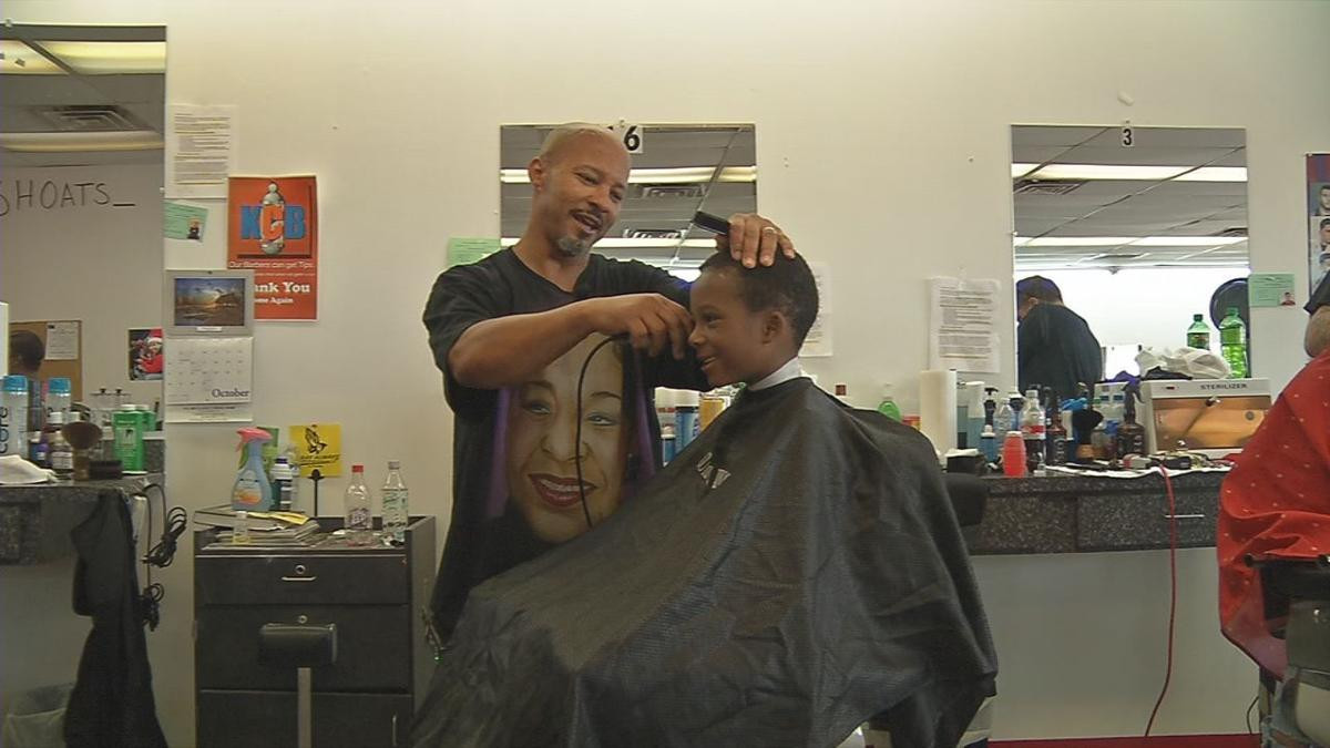 Kids Haircuts Louisville
 Barbers give free back to school haircuts to boost