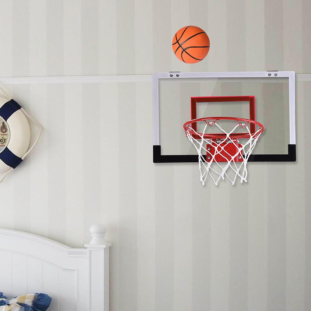 Kids Indoor Basketball Hoop
 18" Mini Basketball Hoop System Indoor Outdoor fice Home