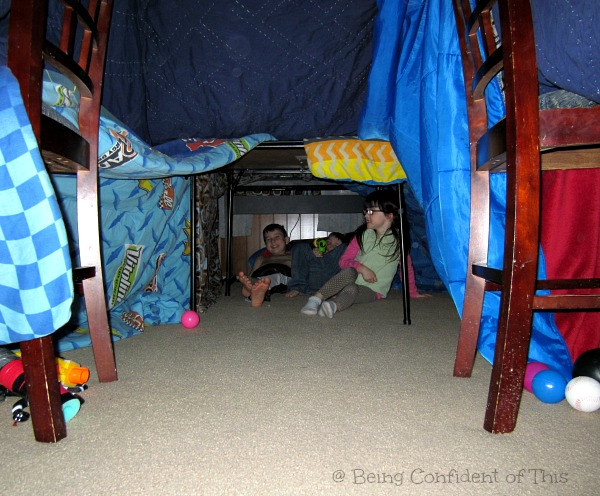 Kids Indoor Fort
 Energy burning Indoor Fun for Kids