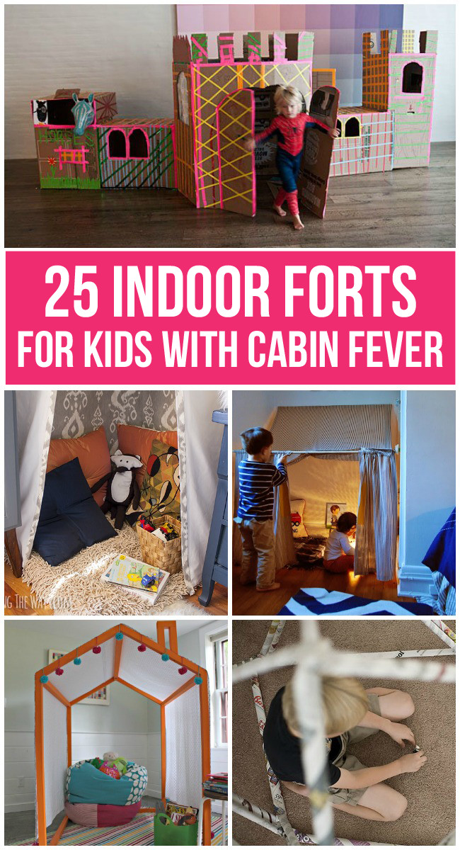 Kids Indoor Fort Kits
 25 Indoor Forts for Kids With Cabin Fever