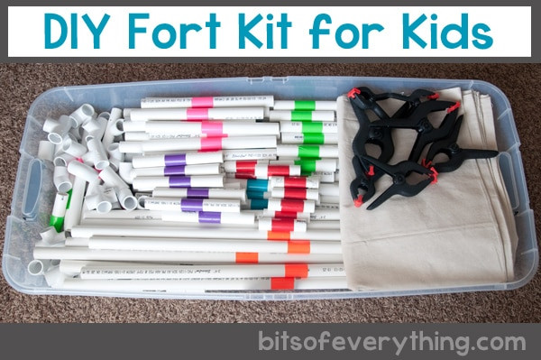 Kids Indoor Fort Kits
 DIY Fort Kit for Indoor or Outdoor Use That Kids Will LOVE