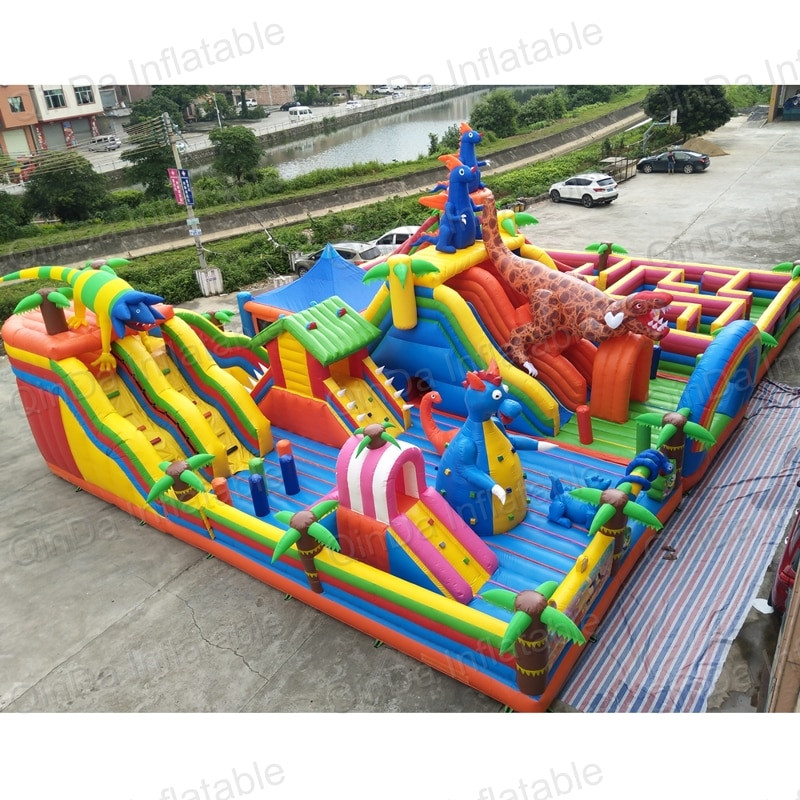 Kids Inflatable Playground
 2017 Popular Outdoor Playground Equipment Custom Stirring