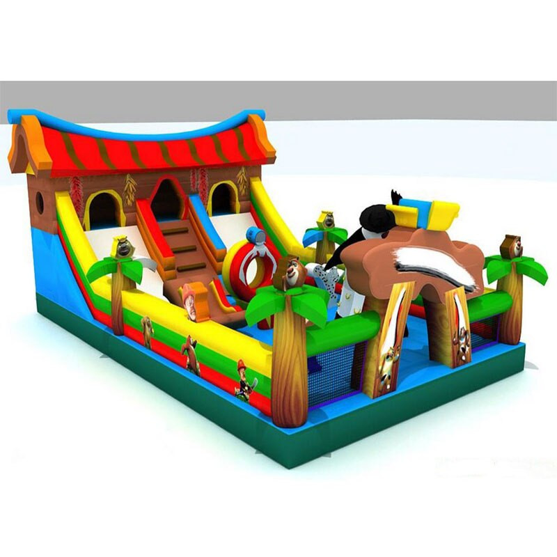Kids Inflatable Playground
 Inflatable Fun City Inflatable Kids Playground For Sale in
