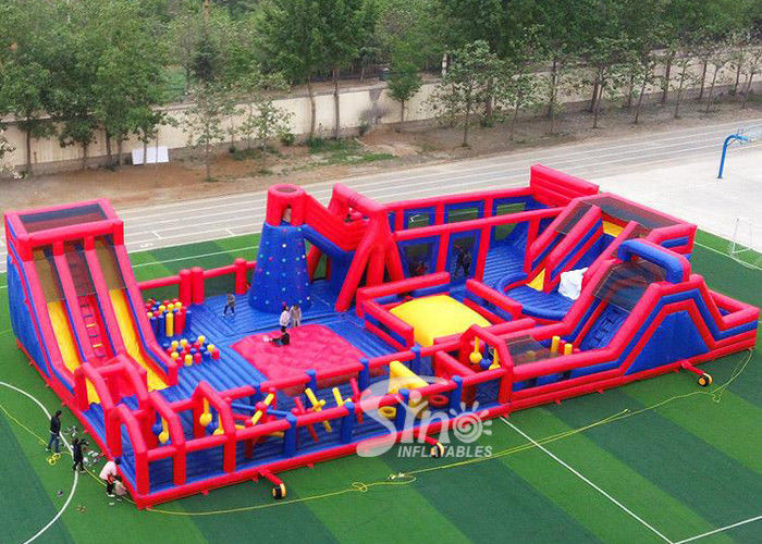 Kids Inflatable Playground
 30x15m kids N adults big indoor inflatable theme park for