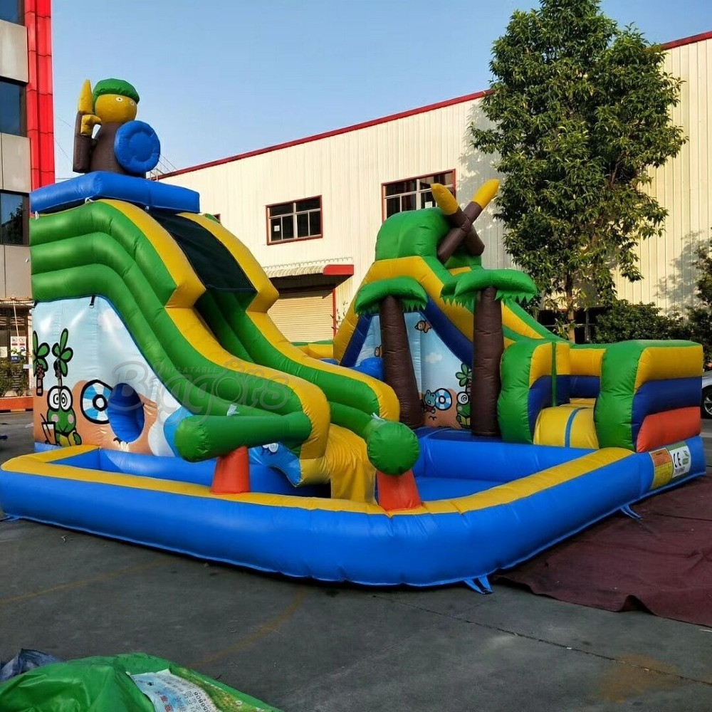 Kids Inflatable Playground
 mercial Outdoor Hot Selling Inflatable Water Slide Kids