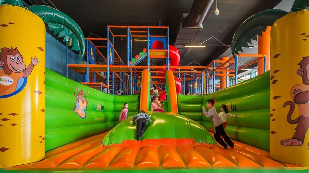 Kids Inflatable Playground
 Colorful Indoor Playground For Kids Family Fun Play Area