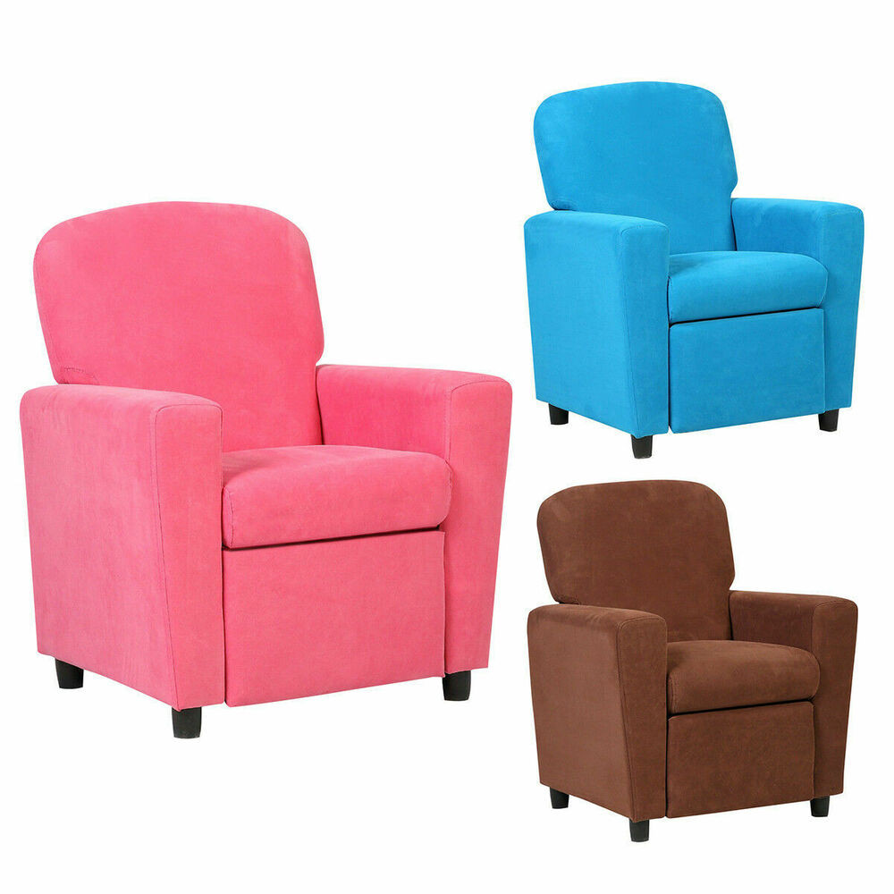 Kids Living Room Furniture
 Kids Recliner Sofa Armrest Chair Couch Lounge Children
