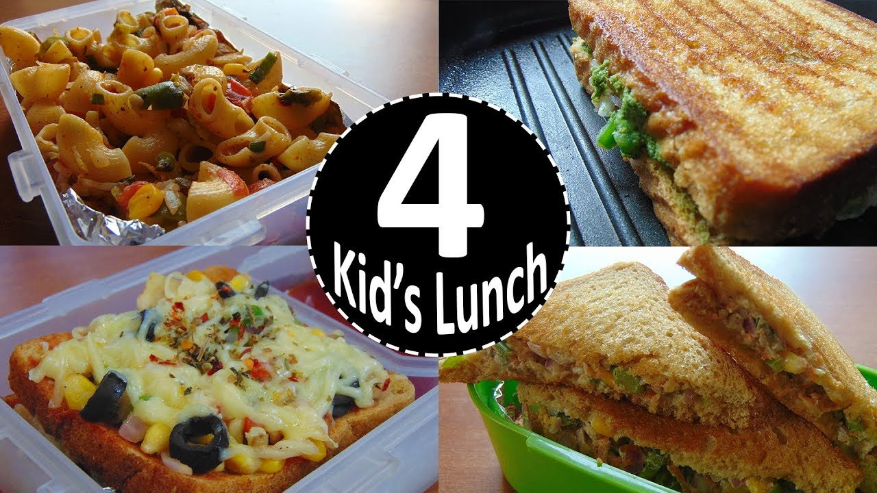 Kids Lunch Box Recipes
 4 Instant Lunch Box Recipes