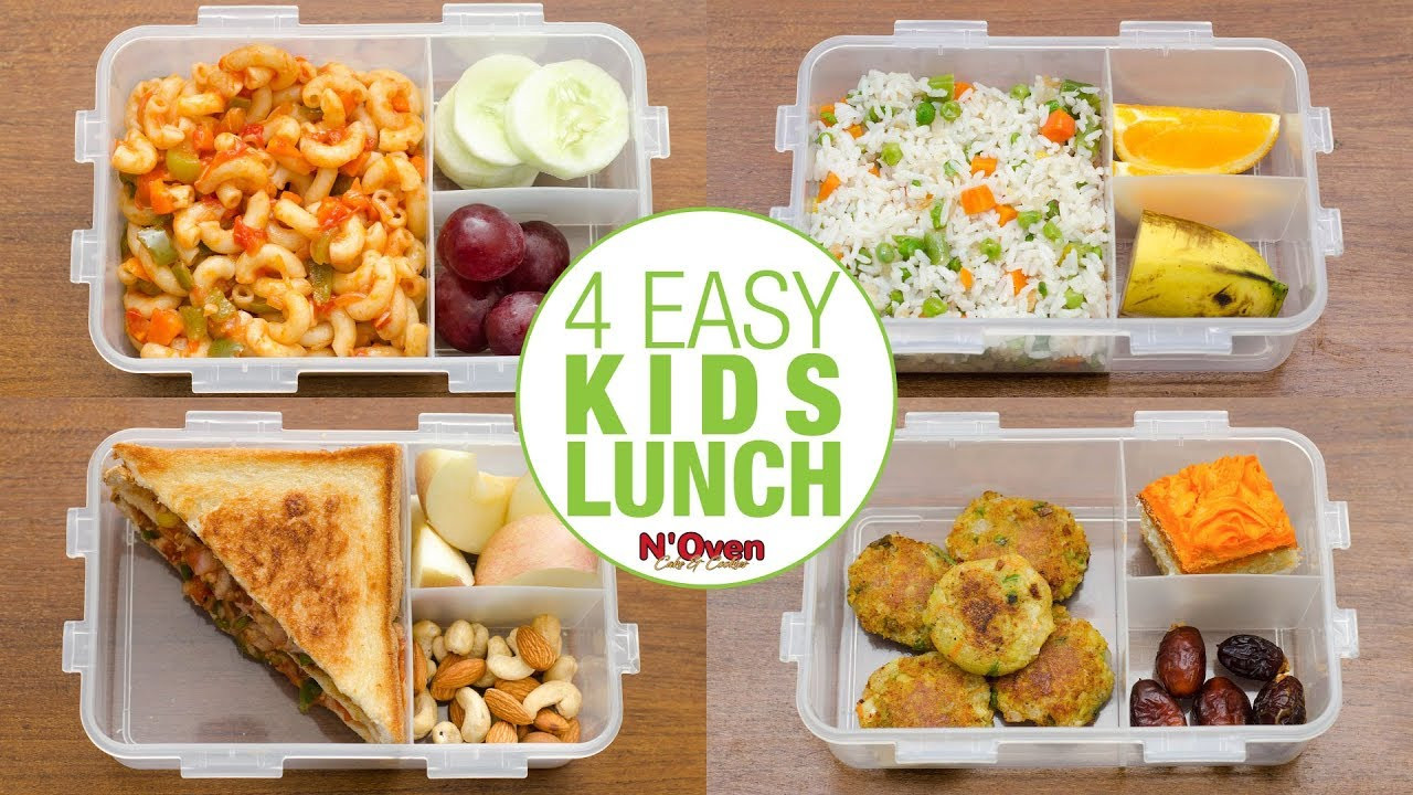 Kids Lunch Box Recipes
 4 INDIAN LUNCH BOX IDEAS l KIDS LUNCH BOX RECIPES l KIDS