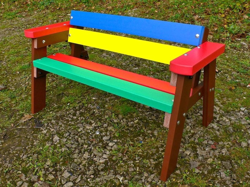 Kids Outdoor Bench
 Thames Child s Multicoloured Outdoor Garden Table