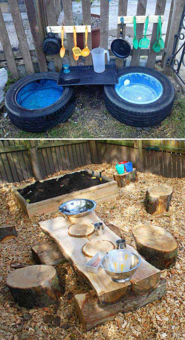 Kids Outdoor Play Area
 Turn The Backyard Into Fun and Cool Play Space for Kids