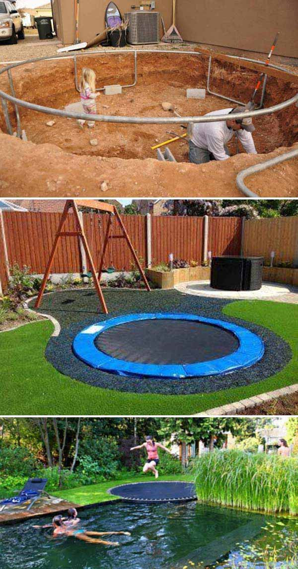 Kids Outdoor Play Area
 Turn The Backyard Into Fun and Cool Play Space for Kids