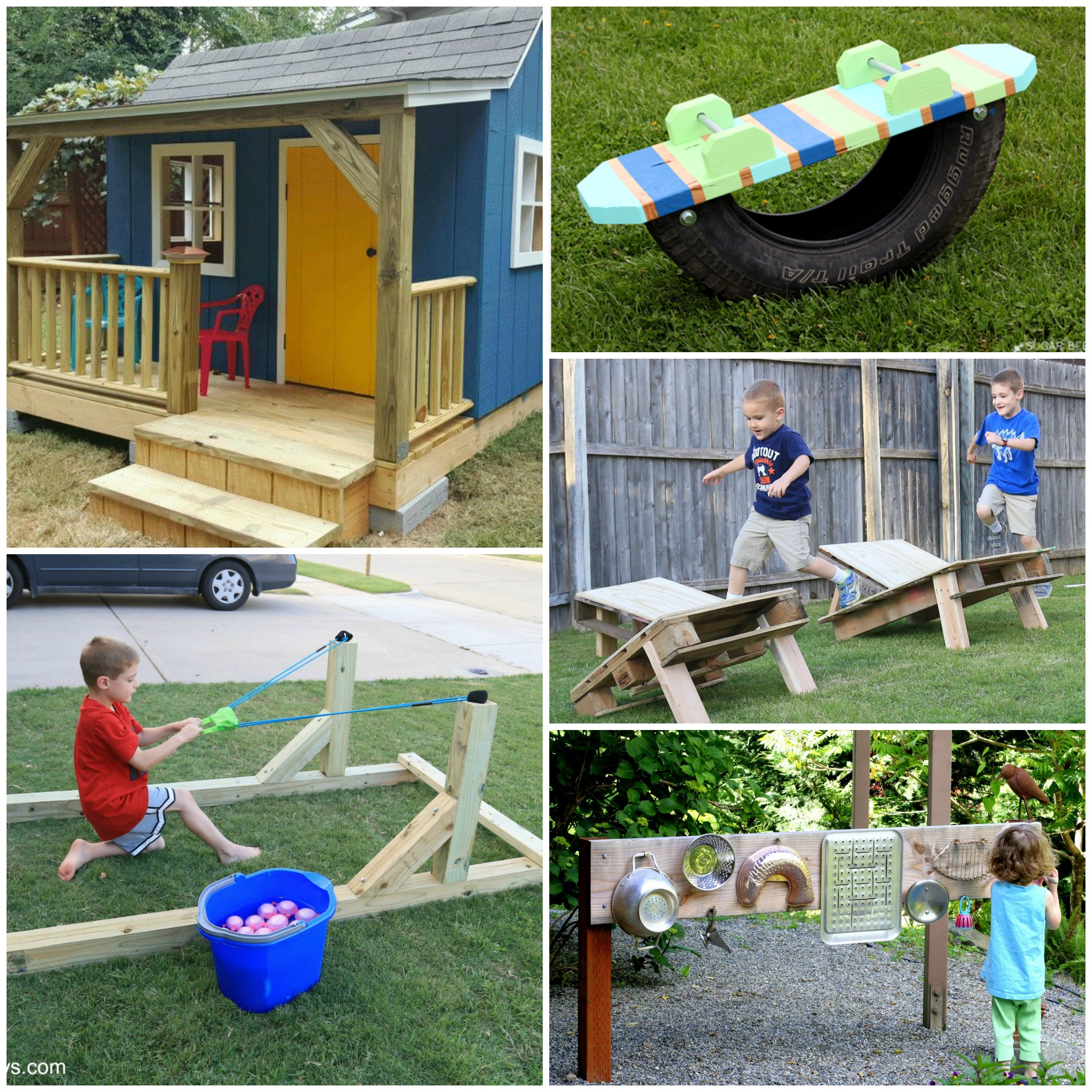 Kids Outdoor Play
 25 Awesome Backyard Play Spaces to Make Frugal Fun For
