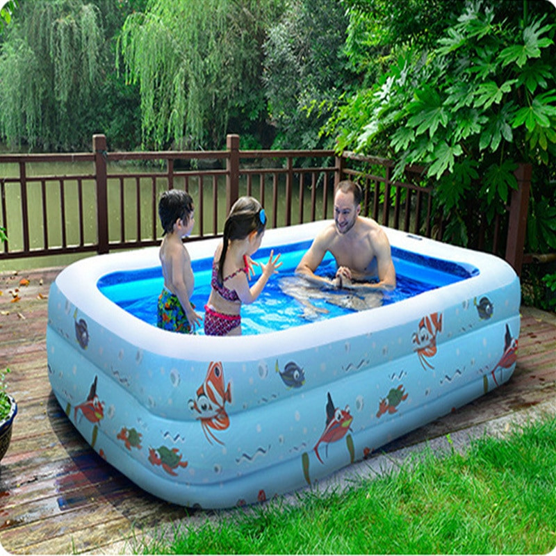 Kids Outdoor Swimming Pool
 3 Big Size Inflatable Swimming Water Pool Children Home