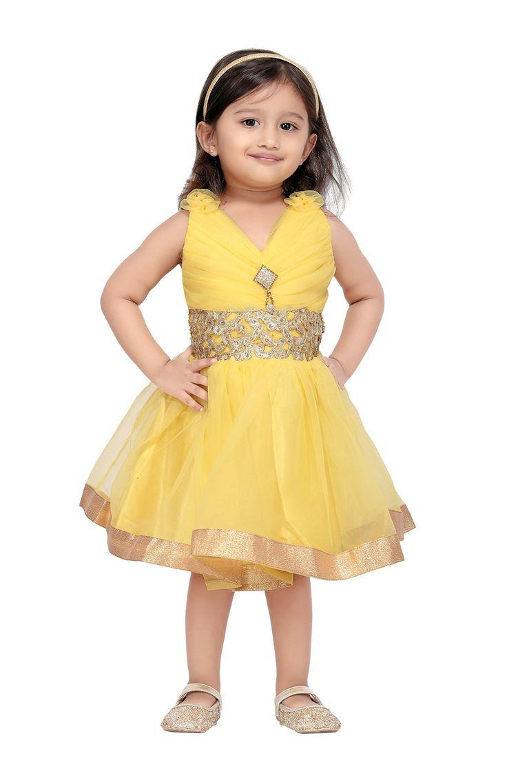 Kids Party Clothes
 Aarika Baby Girls Party Wear Frock Amazon Clothing