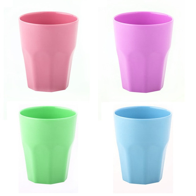 Kids Party Cups
 1pc Reusable Plastic Cups A5 Melamine Cup Tumbler for