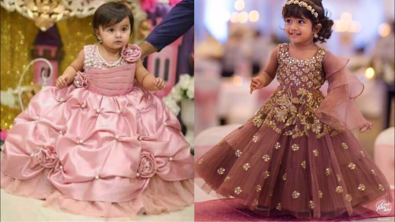 Kids Party Dresses
 Party wear dresses collection for kids Frock design ideas
