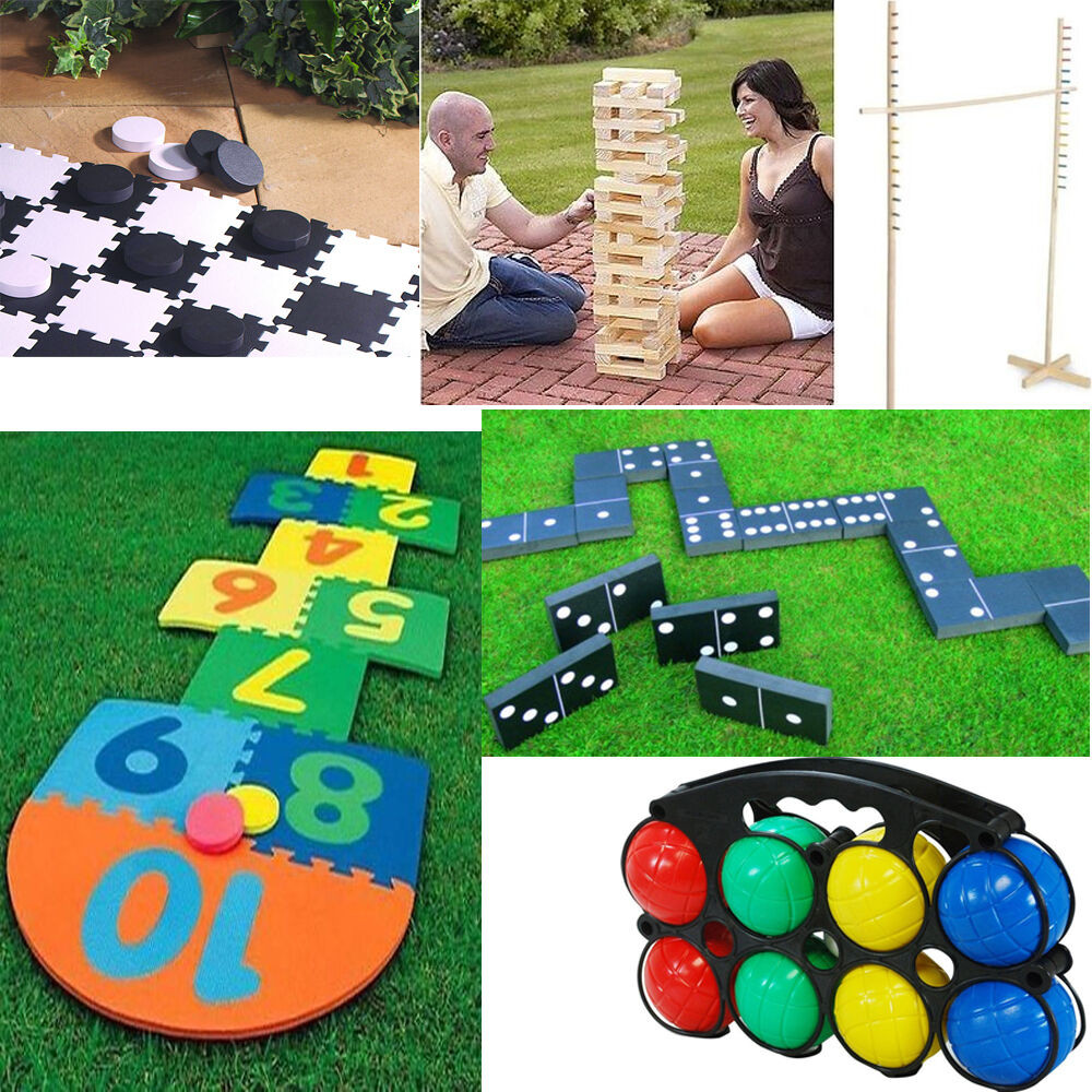 Kids Party Games Outdoor
 NEW LARGE FAMILY GIANT GARDEN GAMES OUTDOOR SUMMER BEACH