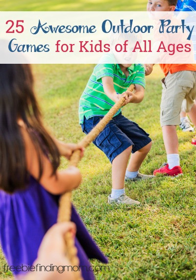 Kids Party Games Outdoor
 25 Awesome Outdoor Party Games for Kids