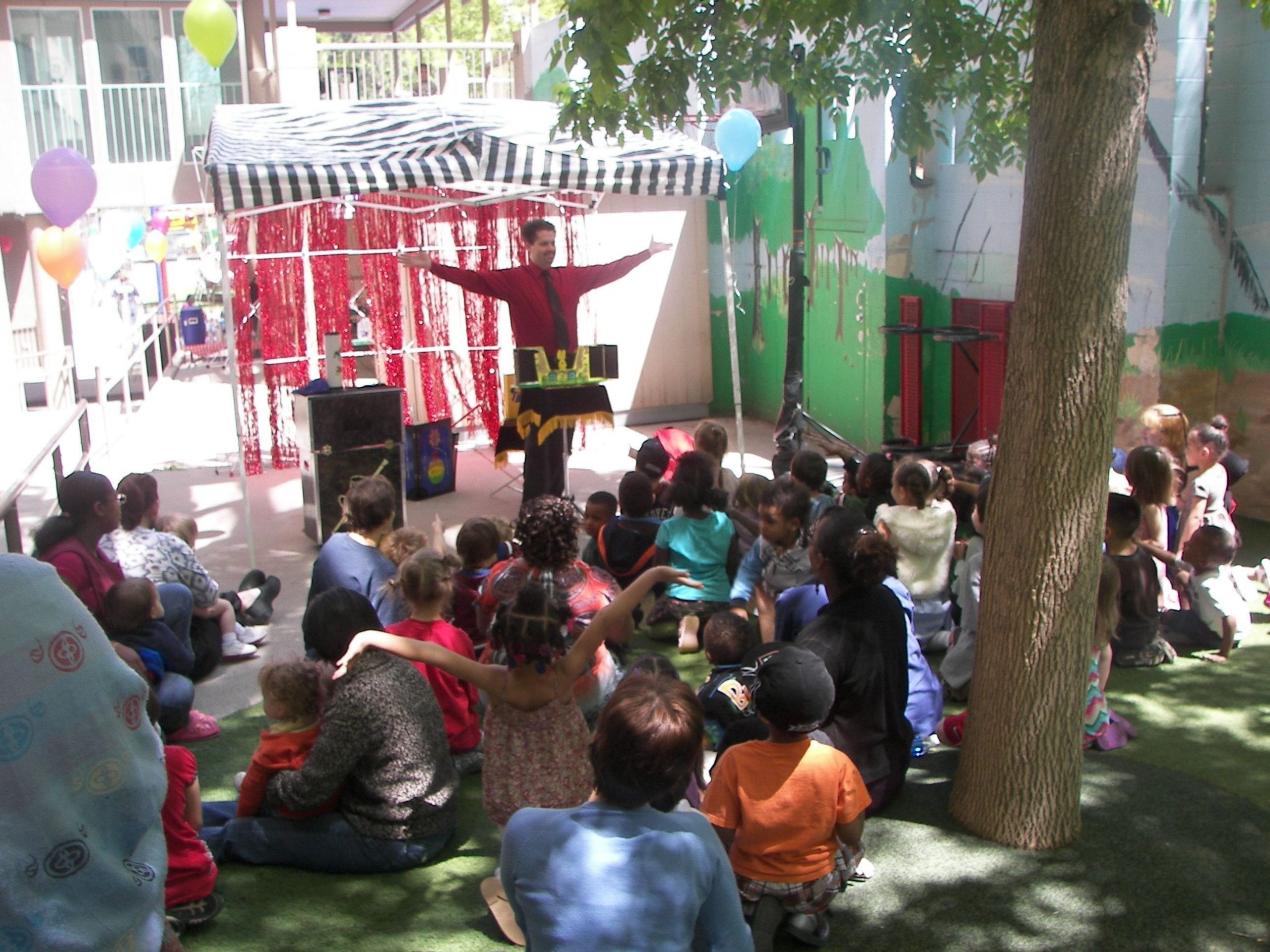 Kids Party Magic Show
 Kids Magic Birthday Party Show Outdoors Chosen one of