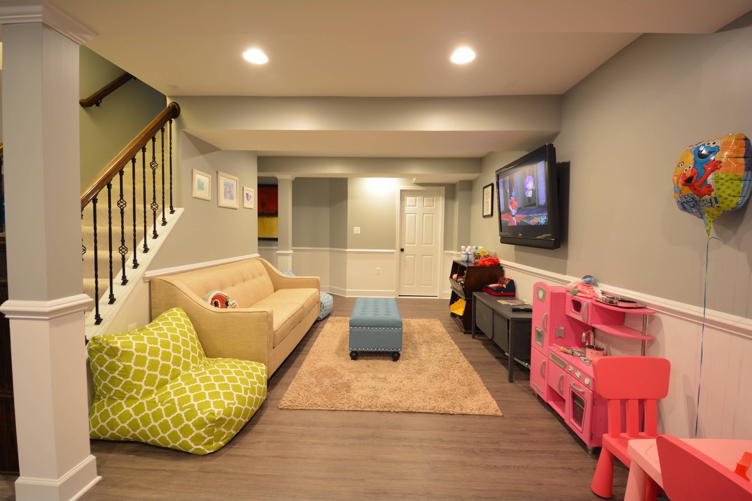 Kids Play Room Ideas
 Basement Kids Playroom Ideas