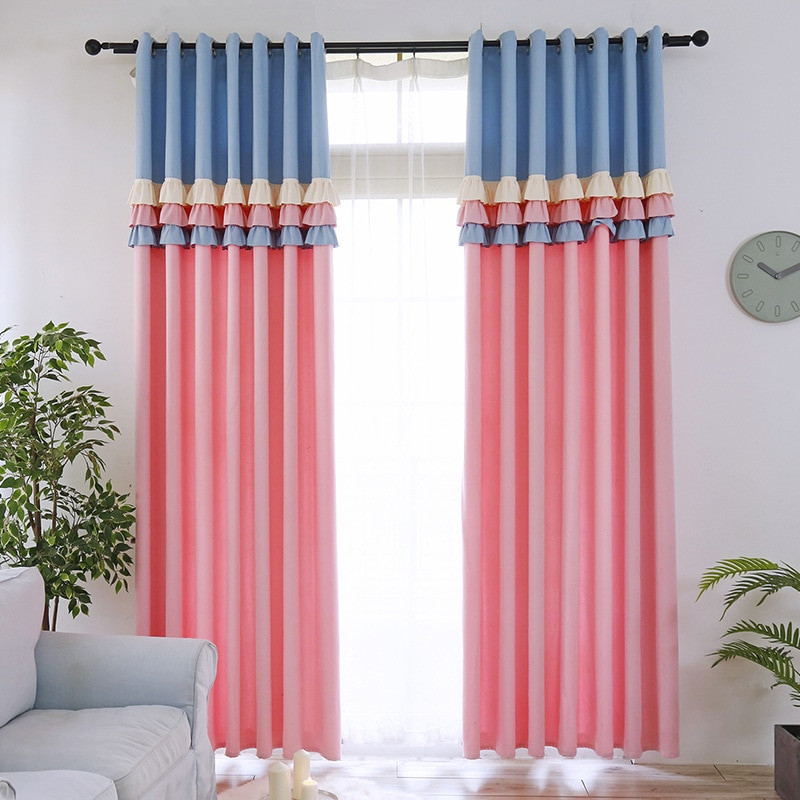 Kids Room Blackout Curtains
 Sweetheart Princess Style Blackout Curtain for Kids Room