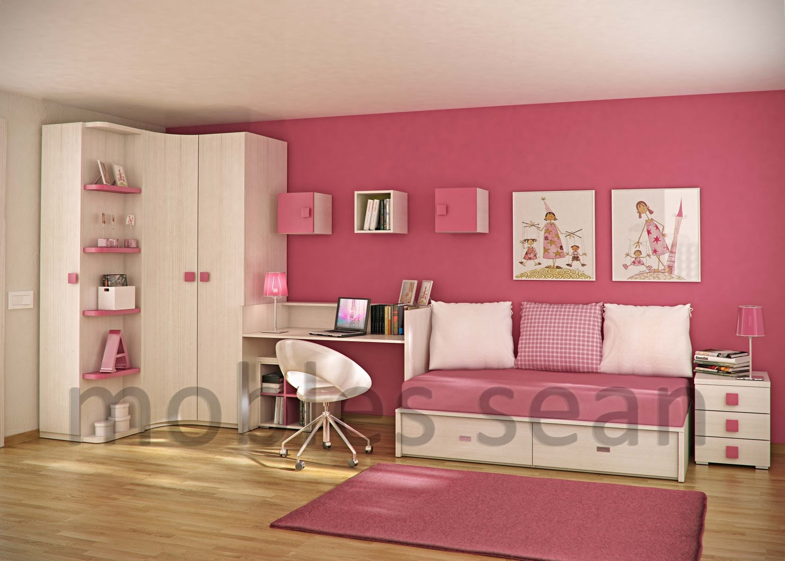 Kids Room Interior
 Space Saving Designs for Small Kids Rooms