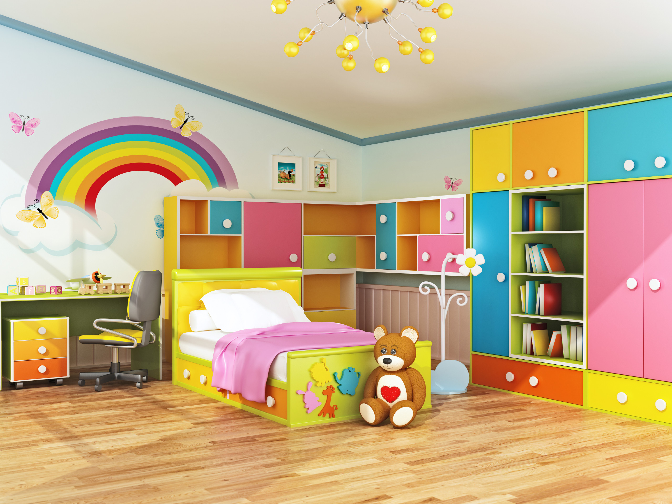 Kids Room Interior
 Plan Ahead When Decorating Kids Bedrooms