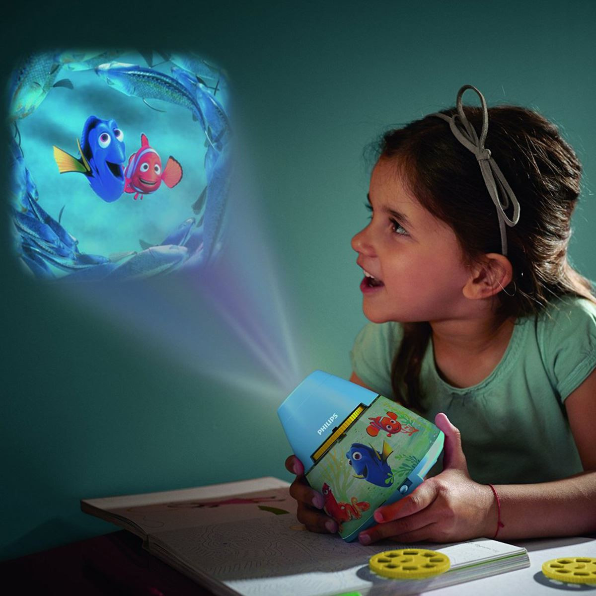 Kids Room Projector
 LED NIGHT LIGHT & PROJECTOR KIDS LIGHTING FINDING DORY