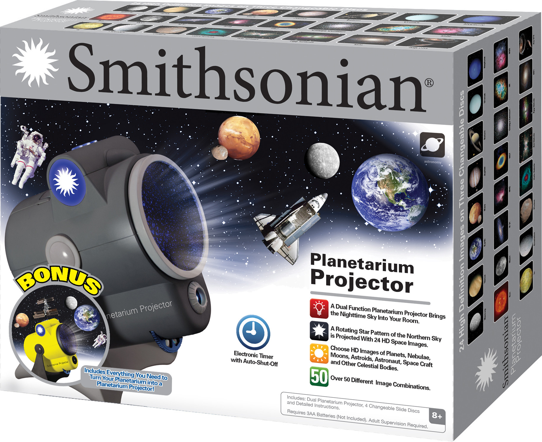 Kids Room Projector
 NSI Toys Smithsonian Planetarium Projector with Bonus Sea Pack
