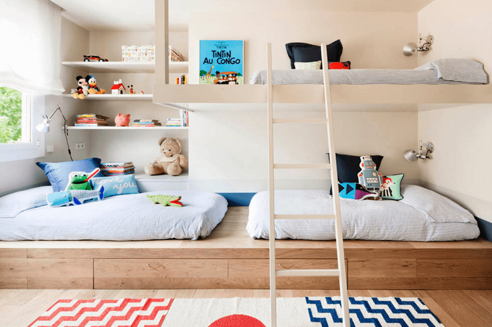 Kids Shared Bedroom
 Creative d Bedroom Ideas for a Modern Kids Room