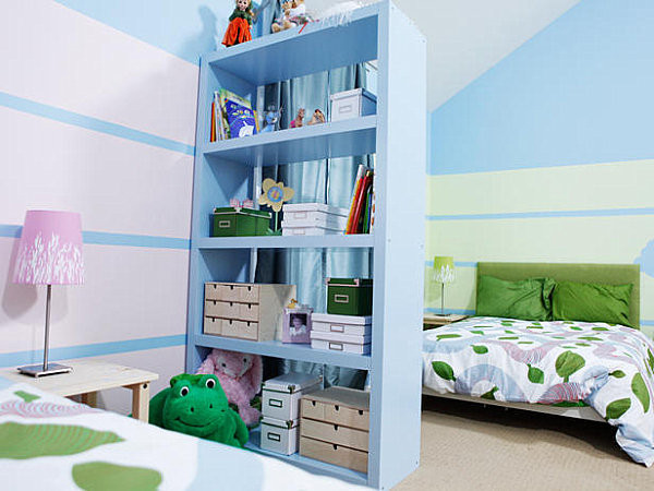 Kids Sharing Room
 Kid Spaces 20 d Bedroom Ideas