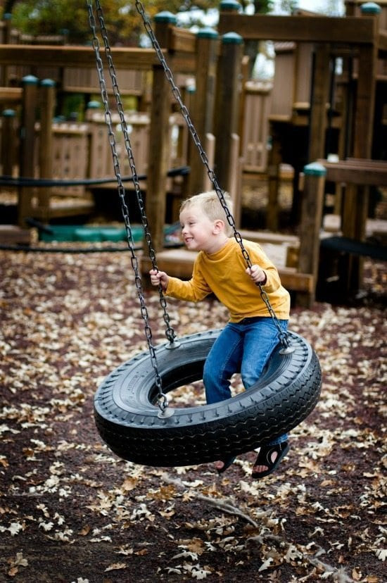 Kids Tire Swing
 8 Ways to Help Kids Solve Their Own Playtime Problems