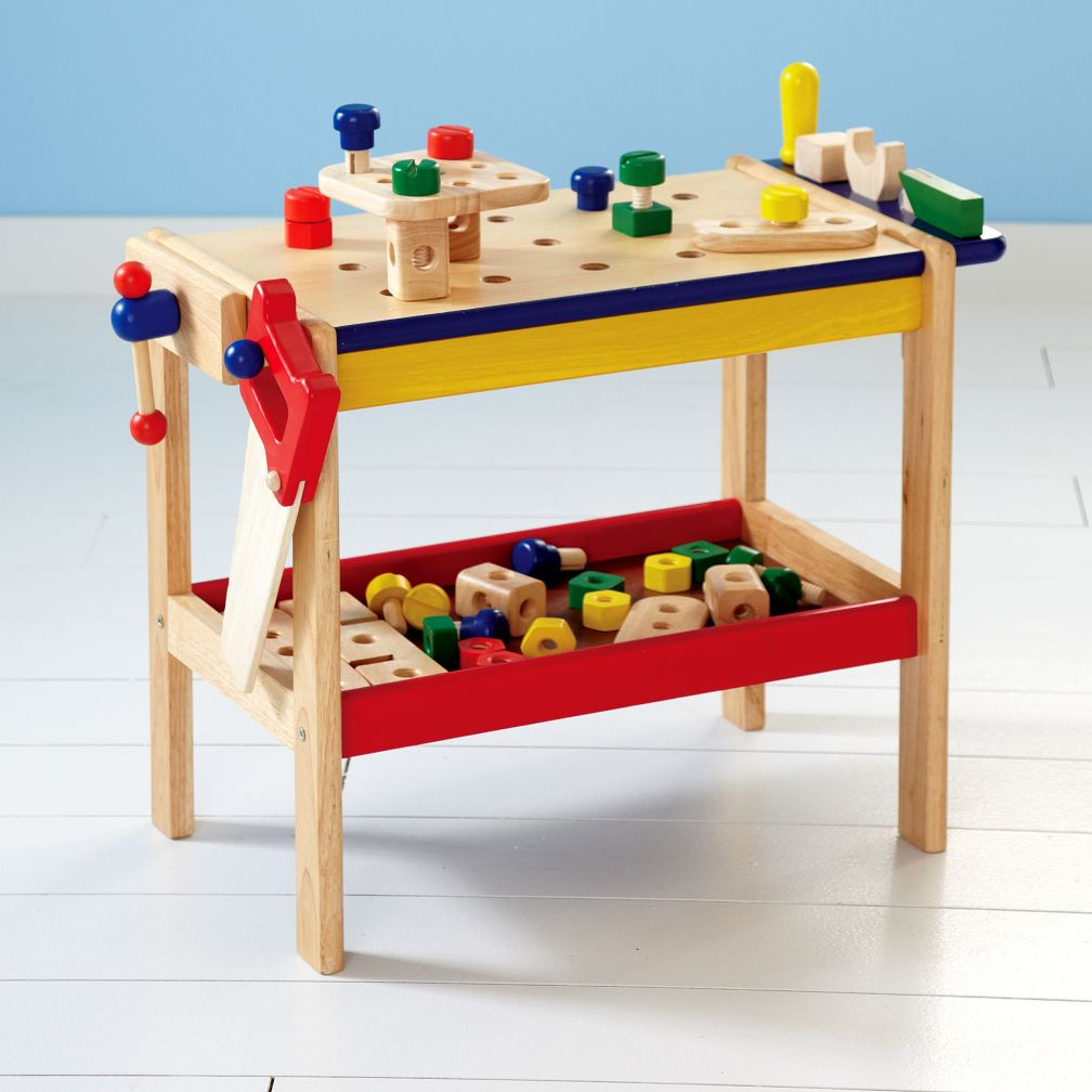 Kids Tool Table
 Build Dramatic Play and Fine Motor Skills with a Wooden