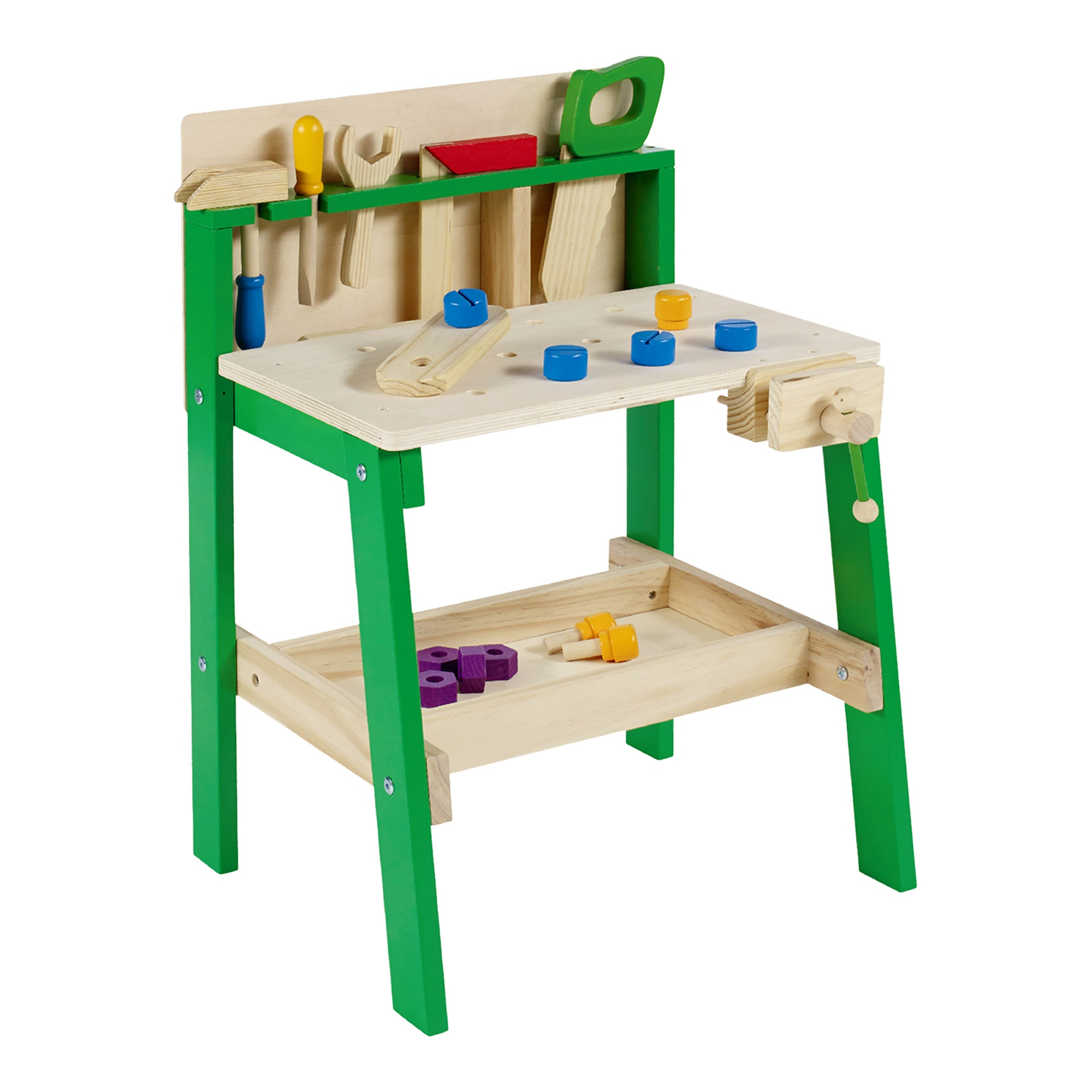 Kids Tool Table
 Kids Tool Work Bench Wooden DIY Table Work Creative Role
