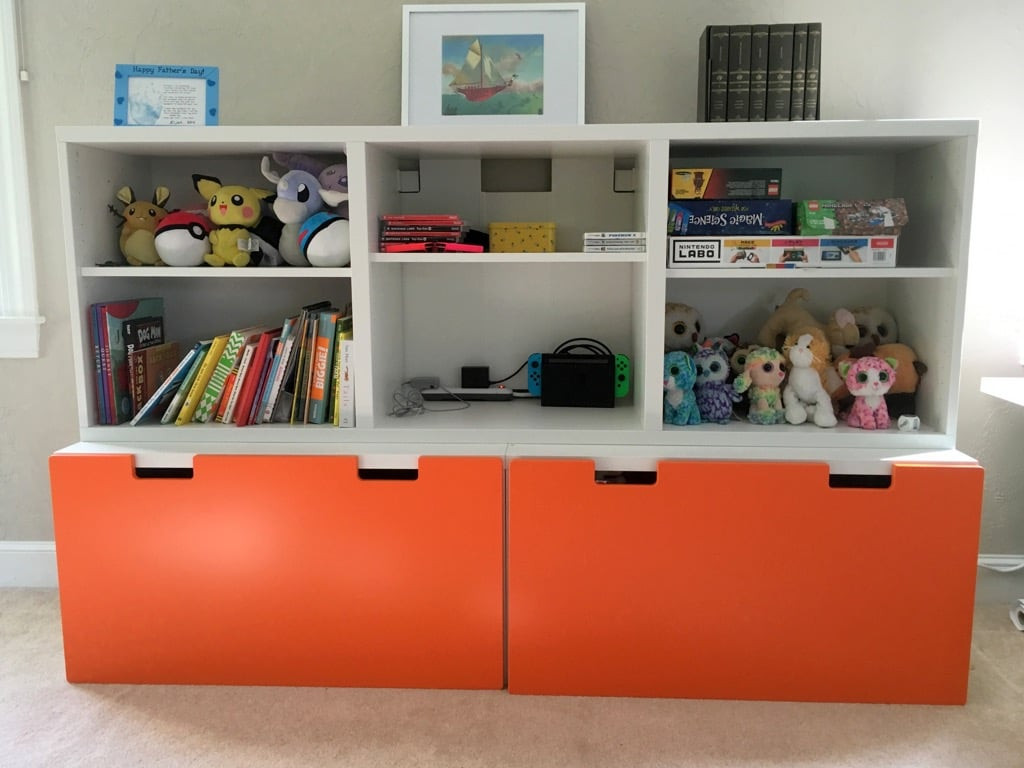 Kids Toy Storage Units
 Toy Storage System for Messy Toy Room IKEA Hackers