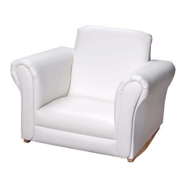 Kids Upholstered Rocking Chair
 Shop Gift Mark Home White Upholstered Rocking Chair Free