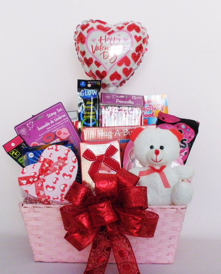 Kids Valentine Gift Baskets
 My Little Valentine Gift Basket for Kids