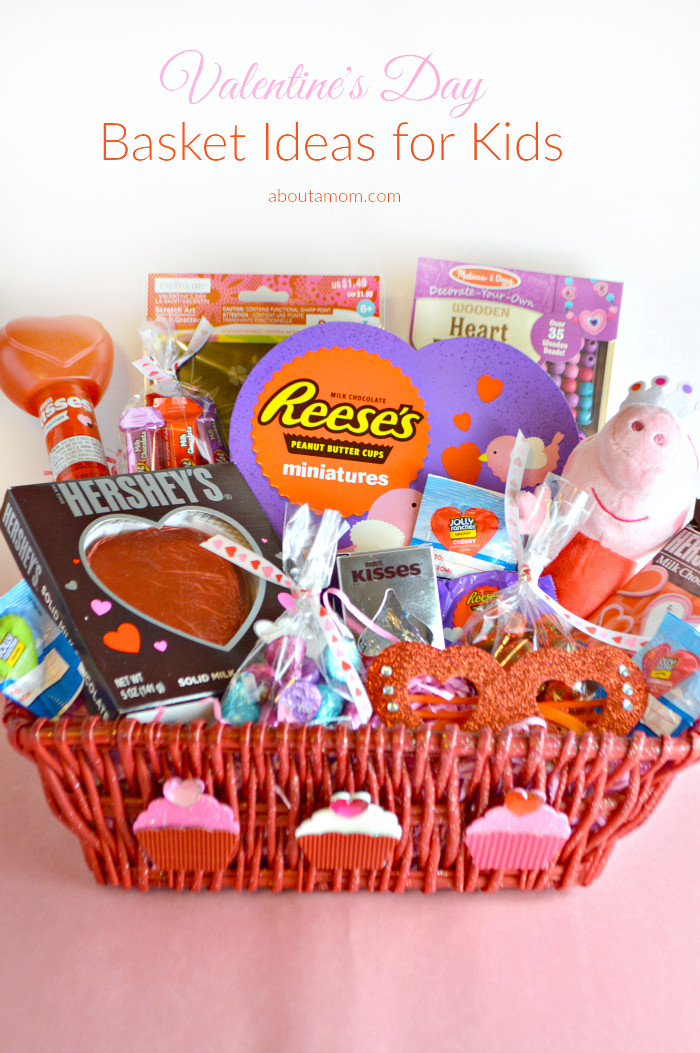 Kids Valentine Gift Baskets
 Valentine s Day Basket Ideas for Kids About A Mom