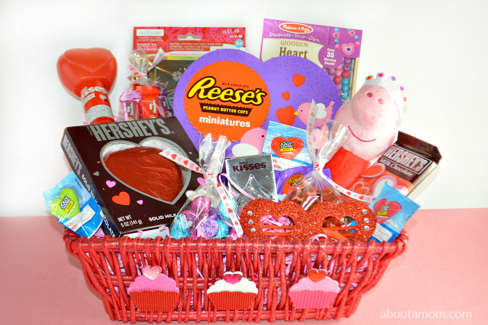 Kids Valentine Gift Baskets
 Valentine s Day Basket Ideas for Kids About A Mom