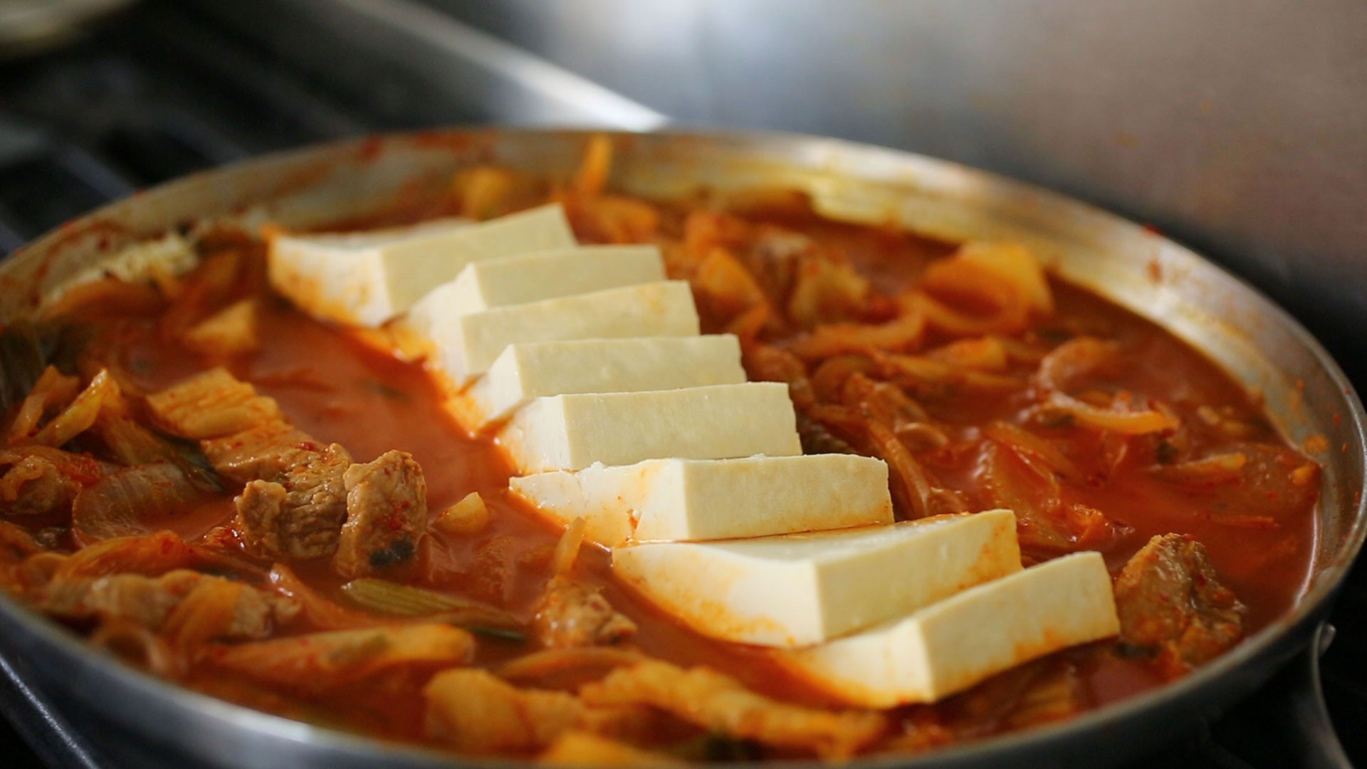 Kimchi Tofu Soup Recipes
 Kimchi stew Kimchi jjigae recipe Maangchi