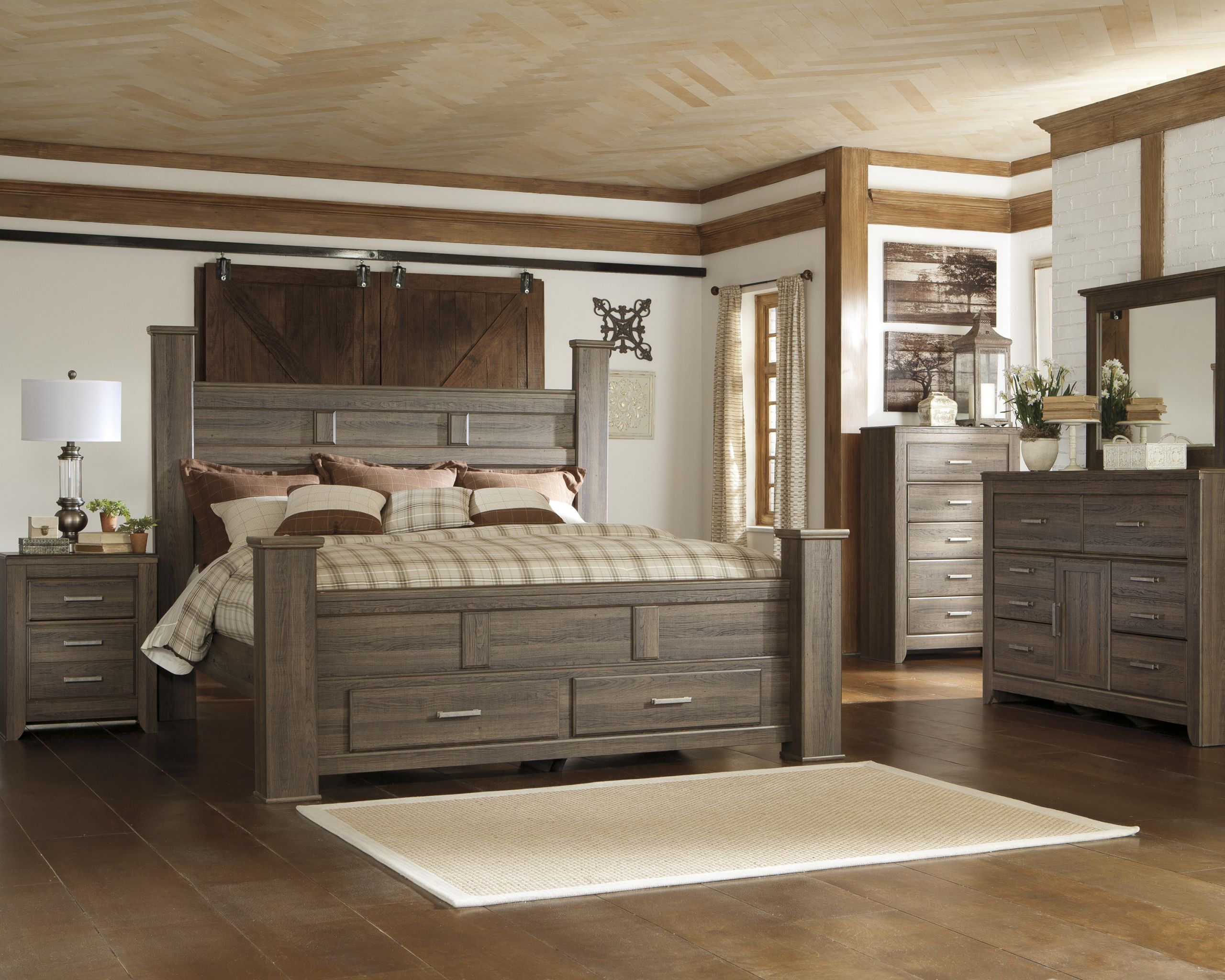 King Bedroom Sets With Storage
 Majik