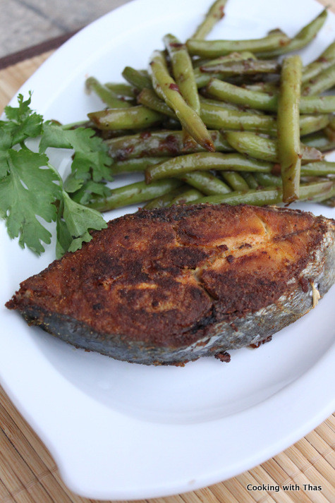 King Fish Recipes
 Pan Fried King Fish Cooking with Thas