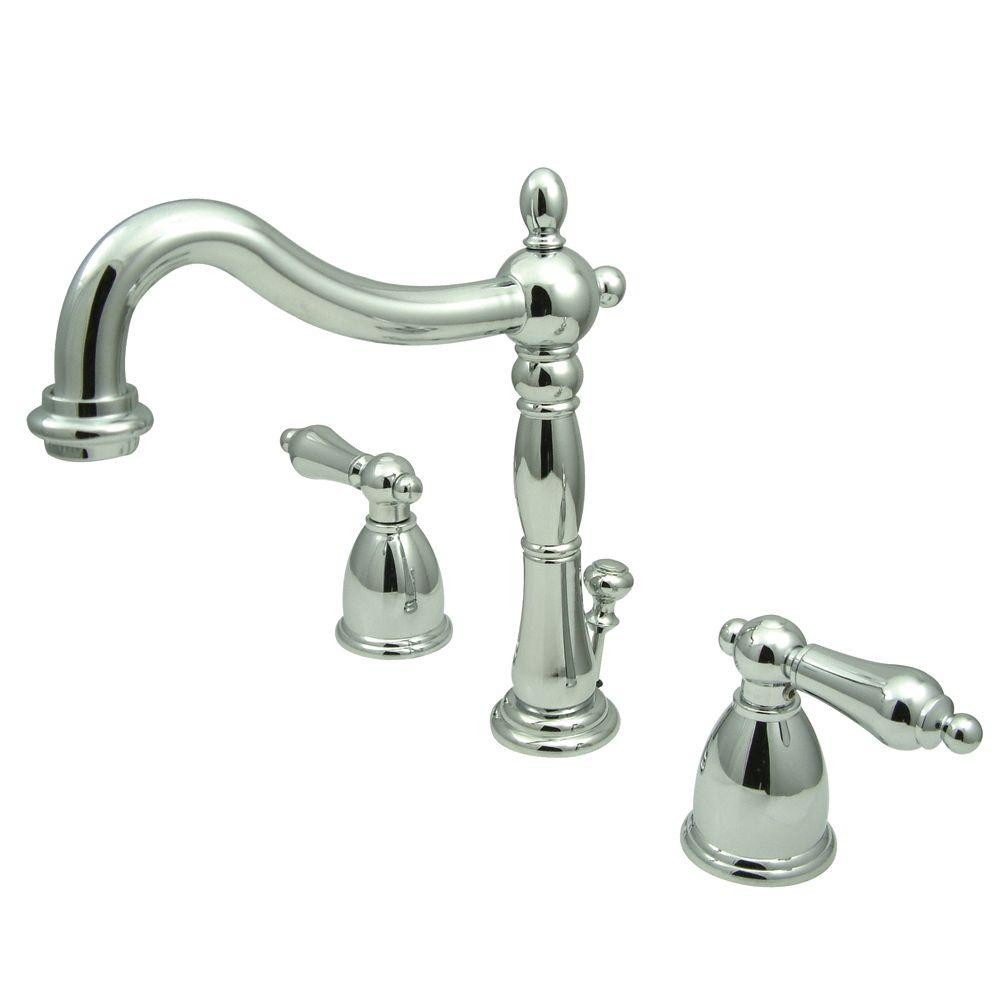 Kingston Brass Bathroom Faucets
 Kingston Brass Victorian 8 in Widespread 2 Handle