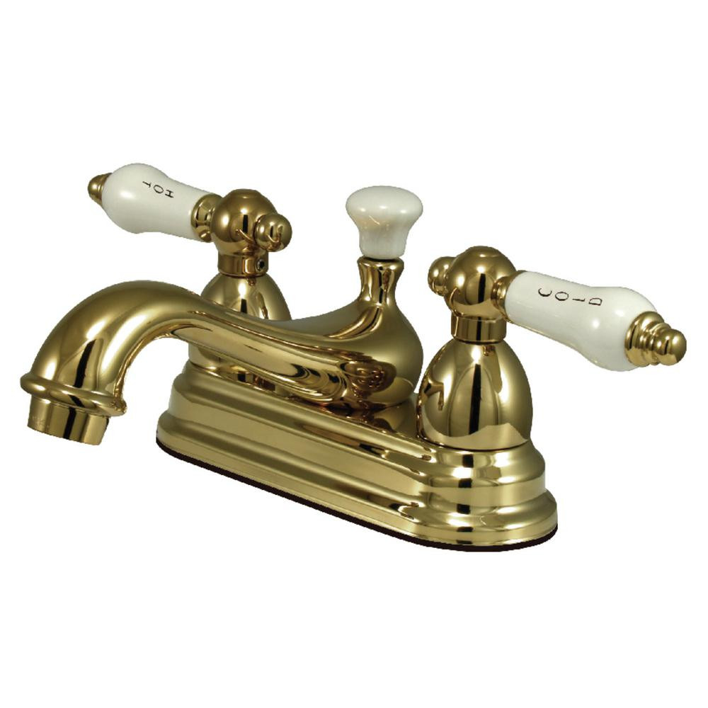 Kingston Brass Bathroom Faucets
 Kingston Brass Vintage 4 in Centerset 2 Handle Bathroom