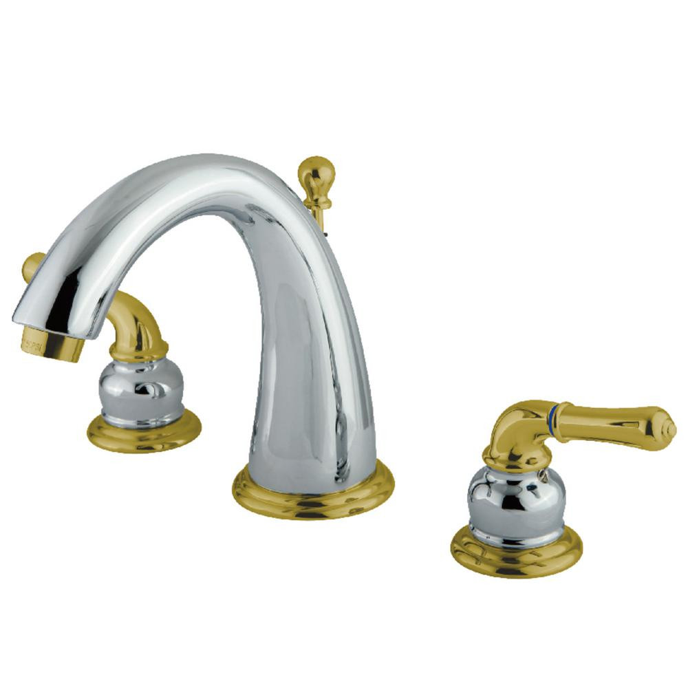 Kingston Brass Bathroom Faucets
 Kingston Brass Modern 8 in Widespread 2 Handle Bathroom