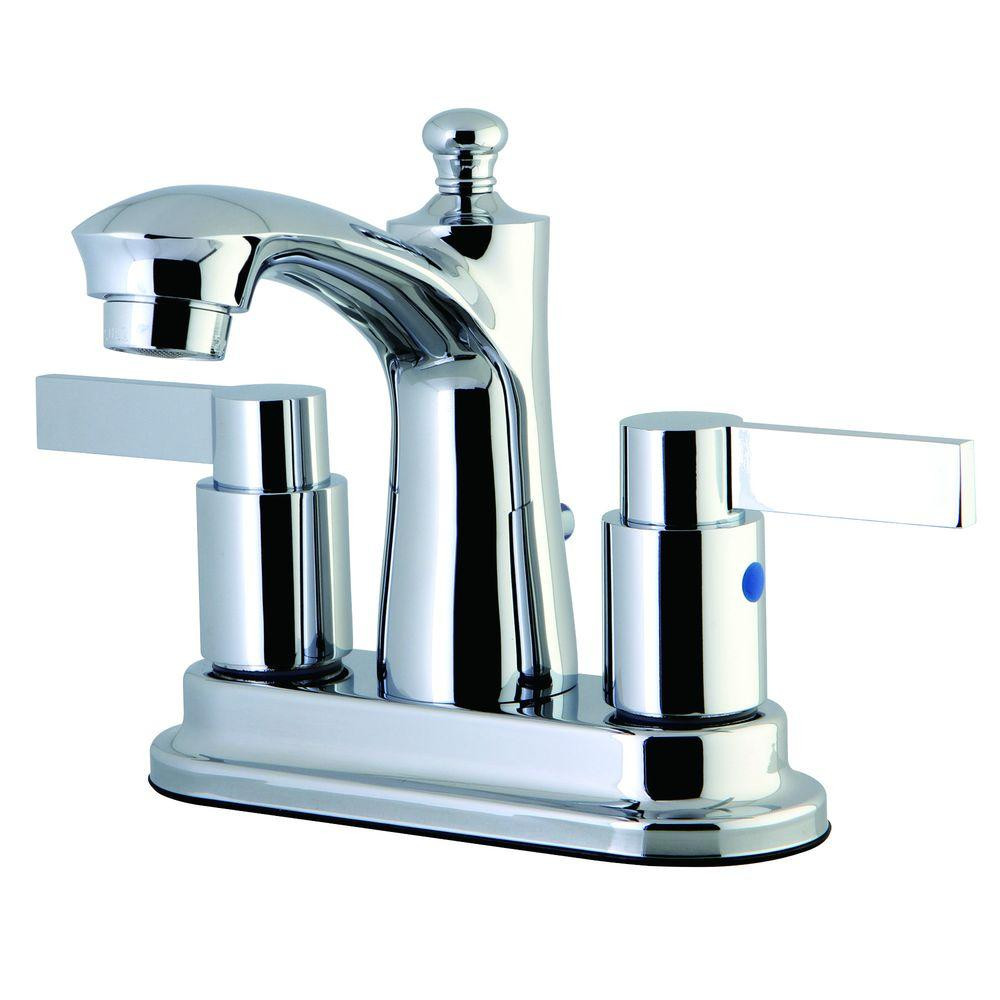 Kingston Brass Bathroom Faucets
 Kingston Brass 4 in Centerset 2 Handle Bathroom Faucet in