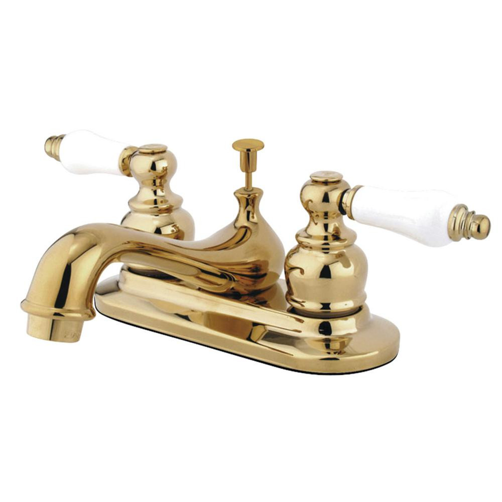 Kingston Brass Bathroom Faucets
 Kingston Brass Restoration 4 in Centerset 2 Handle